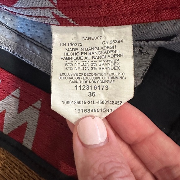 Wrangler Gray Nylon Stretch Cargo Shorts Men’s Size 36 - Picture 6 of 6